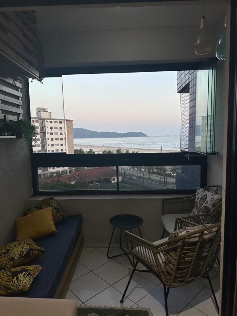 Apto Frente Mar Em Praia Grande Exteriör bild